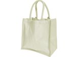 Borsa Midi In Iuta / Shopper / Shopping Bag Westford Mill, 14 Litri BC3347 (Taglia Unica) (Naturale)