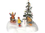 Lemax - Galleggiare Sulla Neve - Accessorio Illuminato - Scomparto Per Le Batterie - Mondo Di Natale