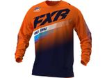 Maglia Da Motocross Fxr Clutch Mx Gear, Arancione/Dunkelblau, S