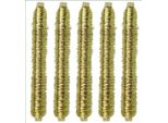 Novatool 5X Filo Per Avvolgimento I Oro I 0,55 Mm I Filo I Filo Per Fioristi Filo Metallico Filo Per Fioristi Filo Per Piegatura Filo Per Piante Nastro Decorativo Filo Decorativo