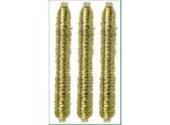 Novatool 3X Filo Per Avvolgimento I Oro I 0,55 Mm I Filo I Filo Metallico Filo Da Giardino Filo Per Fioristi Filo Per Piegatura Filo Per Piante Filo Decorativo Inossidabile Nastro Decorativo Filo Decorativo