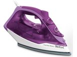 Tefal FV2836 Dry & Steam Iron Ceramic Soleplate 2400 W Purple, White