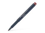 Faber-Castell 160793 Pennarello FABER-CASTELL Metallics, Rosso