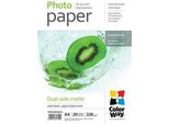 Colorway | 220 G/M² | A4 | Carta Fotografica Opaca Fronte/Retro