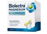 Biolectra Magnesio 150 Mg Limone Compresse Effervescenti 40 Capsule