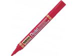 Marcatore Permanente Pentel N850-B, 4 Mm, Rosso