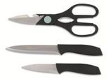 Set Di Coltelli E Forbici Alpina, 3 Pezzi