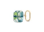 Guess Gua2Hhfln Airpods 1/2 Cover Verde/Verde Collezione Cinturino A Fiori