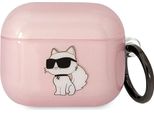 Karl Lagerfeld Kla3Hnchtcp Airpods 3Cover RóżOwy/Rosa Ikonik Choupette