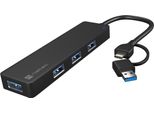 Natec Natec Mayfly Usb 3.2 Gen 1 (3.1 Gen 1) Tipo-A + Tipo-C 5000 Mbit/S Nero