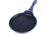Orion | Pan - Padella Per Pancake - Ø 26 Cm - Blu - Rivestimento Antiaderente - Resistente Al Calore - Manico Ergonomico