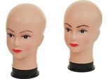 2X Testa Di Manichino HWC-G81, Parrucca Manichino Donna Donna Manichino Finestra Manichino, 30Cm