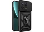 Custodia Techsuit Camshield Back Cover Per Xiaomi 13 Pro - Nero