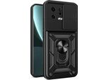 Custodia Techsuit Camshield Back Cover Per Xiaomi 13 - Nero