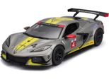 Bburago 18-28024 - Modellino Di Auto - Chevrolet Corvette C8R '20 (Grigio, Scala 1:24)