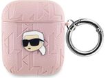 Karl Lagerfeld Kla2Pgkipp Airpods 1/2 Cover RóżOwy/Rosa Monogram Karl Head