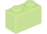 Lego® 1 Pezzo 3004 Mattoncini 1X2 Parte Mattoncini Base 1 Giallo Verde