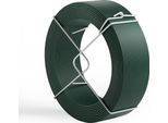 Filo Da Giardino Wiltec Verde Ø 2 Mm X 50 M, Filo Di Legatura In Acciaio Zincato Con Rivestimento In Pvc, Filo Per Piante Con Supporto Per Filo, Filo Flessibile Per Artigianato