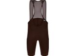 Santini Pantaloncini Corti Da Ciclismo Con Bretelle - Rtr - Marrone L