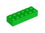 Mattoncini Lego® 2X6 2456 - 10 Pezzi Verde Chiaro