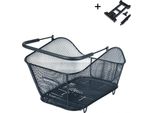 Cestino Portapacchi Icon M Basil, Nero, Multi System Nx