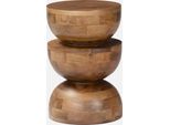 Tavolino In Legno Di Mango, Noce