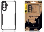 Copertura Posteriore Tattica Quantum Stealth Galaxy A36 5G Chiaro/Nero