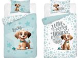 Biancheria Da Letto, Biancheria Da Letto Per Bambini Cotone Bambù 90X120 4784B Cane