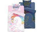 Set Di Biancheria Da Letto Fosforescente 140X200 Unicorno