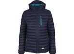 Trespass - Giacca Trapuntata "Lenka"" Con Cappuccio Da Donna TP6263 (34 It) (Blu Navy)"