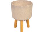 Vaso Strend Pro, Colore Fibra Di Bambu, 20X20X26 Cm