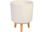 Vaso Strend Pro, Colore White Weath Finish, 30X30X37 Cm