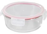 Contenitore Magichome, Rotondo, 950 Ml, Con Coperchio, Clip, In Vetro