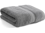 Eurofirany Asciugamano Da Bagno 30X50 Cm Cotone Grigio