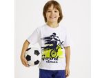 Mod Jeans | T-Shirt Per Ragazzi - "Good Times"" - 100 % Cotone - Misura 158, Età 13 Anni - Bianco"