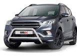 Protezione Paraurti Anteriore Protezione Paraurti Anteriore Per Ford Kuga 2017-2025 Con Abe Acciaio Argento