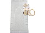 Tappeto Da Preghiera In Taffetà Con Confezione Regalo Bianco 65 X 110 Cm Dimensioni - 65 X 110 Cm
