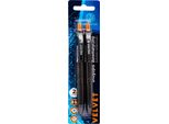 Penna A Sfera Automatica Ergonomica In Velluto 2 Pezzi Blister Astra
