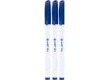 Penna A Sfera Zenith Gliss 3 Pezzi Blu