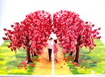 Biglietto Di Auguri Pop-Up, Biglietto Di Auguri 3D, Regalo Di Matrimonio, Biglietto Pop-Up Di Fidanzamento, Regalo Di Matrimonio, Anniversario Di San Valentino