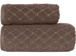 Asciugamano Da Bagno 70X140 Marrone Olivier Premium