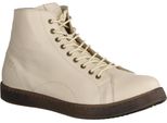 Andrea Conti 3449000163 Scarpe Da Donna, Stivali, Sneaker Alta, Pelle, Crema (Beige) - Scarpe Da Donna Stivaletti / Stivali Alla Moda, Beige, Pelle