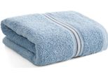 Eurofirany | Asciugamano - 50X90 Cm - Blu - Morbido, Assorbente, Design Elegante