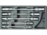 Gedore 1500 ES-34 Set Di Chiavi A Doppio Snodo In Modulo 1/3 Es, 6605070