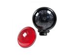 Luce Posteriore A Led Bates Style Nero Ø=57 Mm
