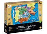 Diset - Provincias Y AutonomíAs De EspañA, Puzzle Didattico Per Imparare La Geografia Spagnola Dai 5 Anni Diset