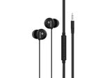 Sencor Sep 172 Vcm Black Cuffie In-Ear Con Microfono E Controllo Del Volume, 1,2 M, Jack 3,5 Mm