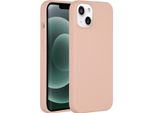 Custodia Per Iphone 13 Mini - Silicone - Accezz Soft Case/Backcover - Rosa