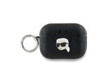 Karl Lagerfeld Klap2Pgkipk Copertura Airpods Pro 2 (2022/2023) Czarny/Nero Monogram Karl Head