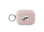 Karl Lagerfeld Klap2Pgkcpp Copertina Airpods Pro 2 (2022/2023) RóżOwy/Pink Monogram Karl & Choupette Head